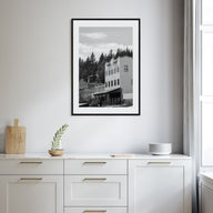 Truckee Photo B&W Poster