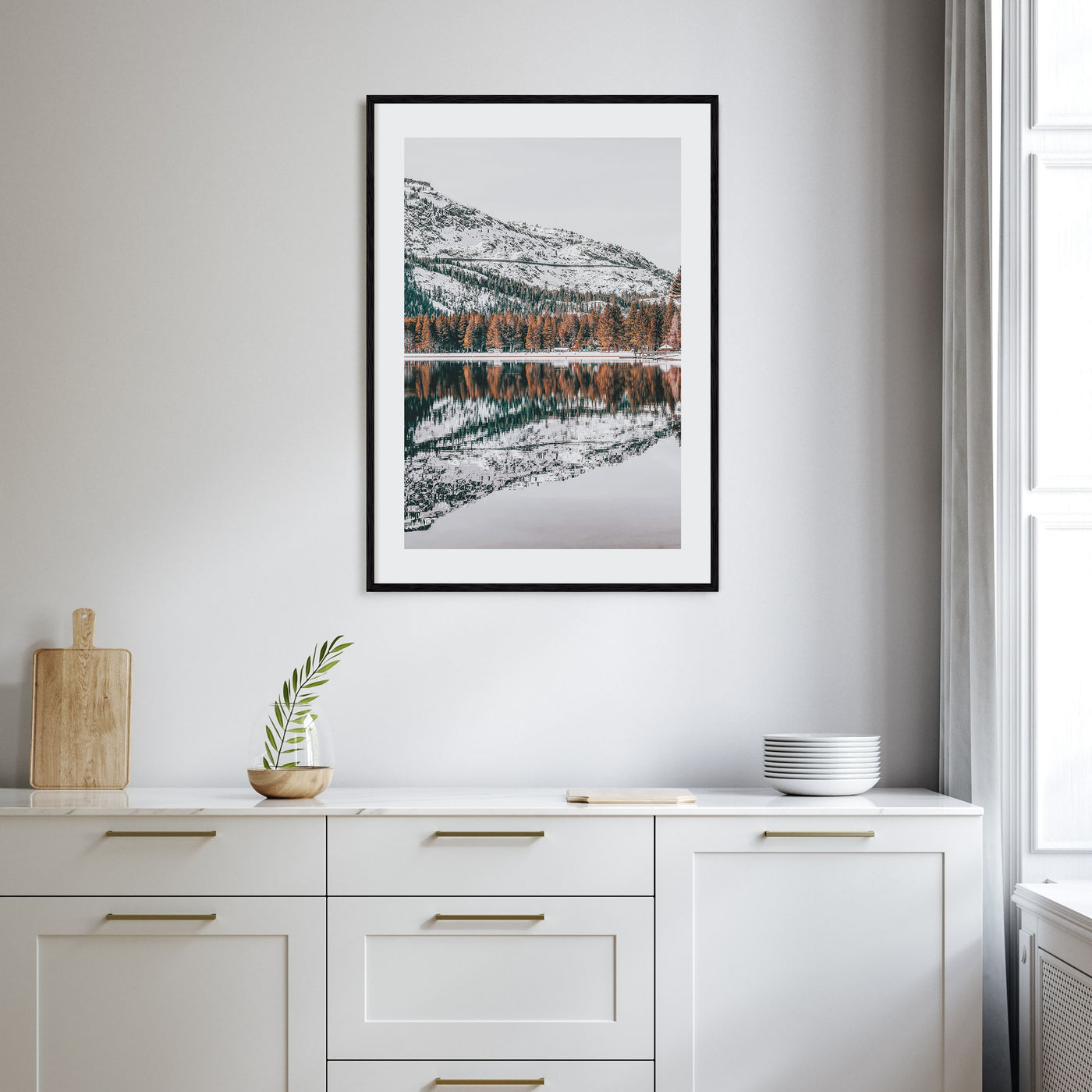 Truckee Photo Color Poster