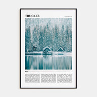 Truckee Travel Color Poster