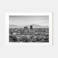Tucson Landscape B&W Poster