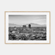 Tucson Landscape B&W Poster