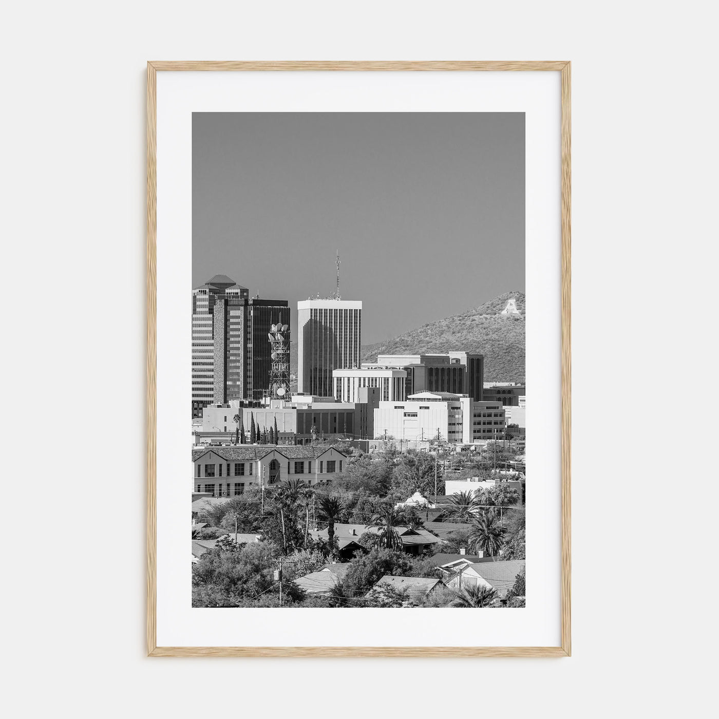 Tucson Photo B&W Poster