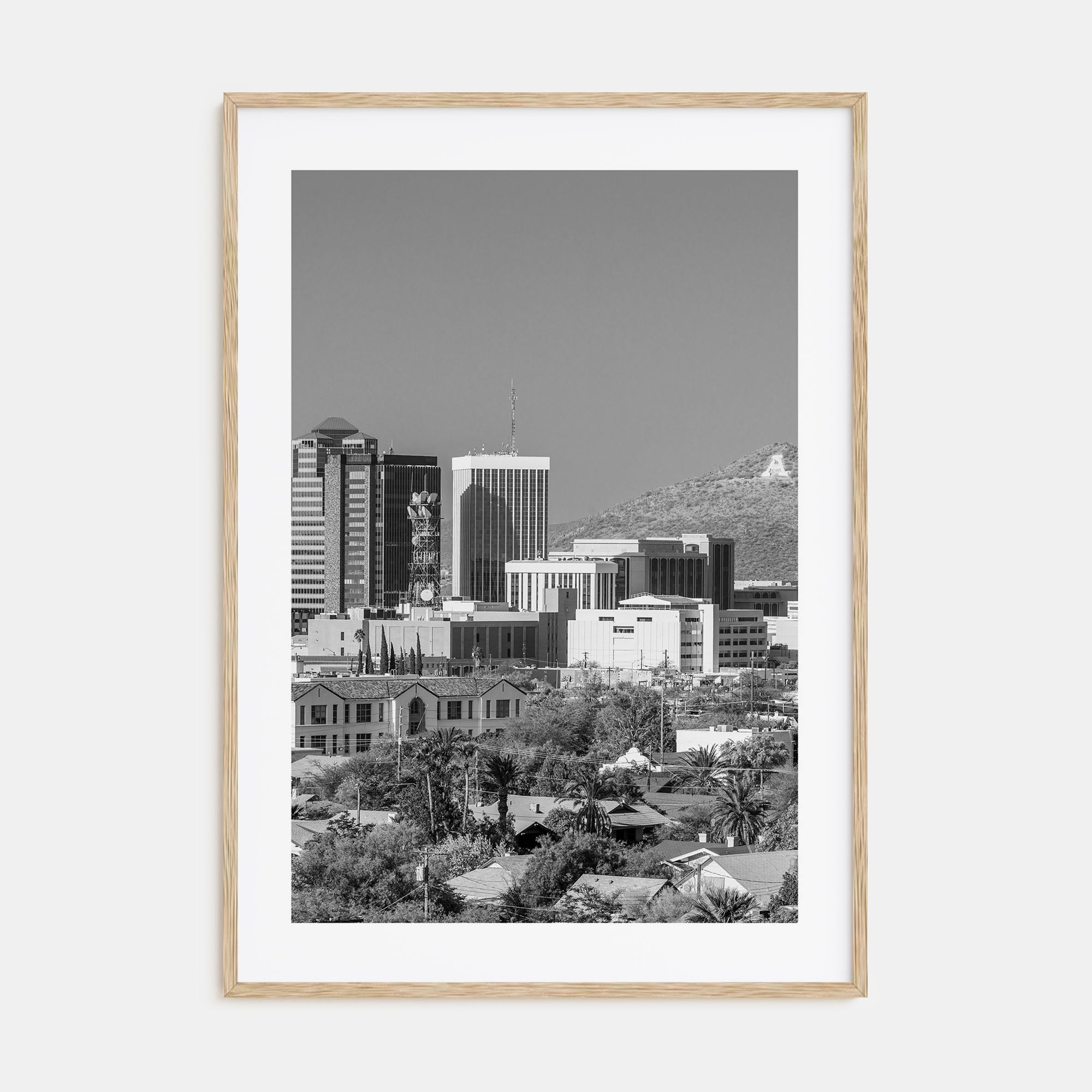 Tucson Photo B&W Poster