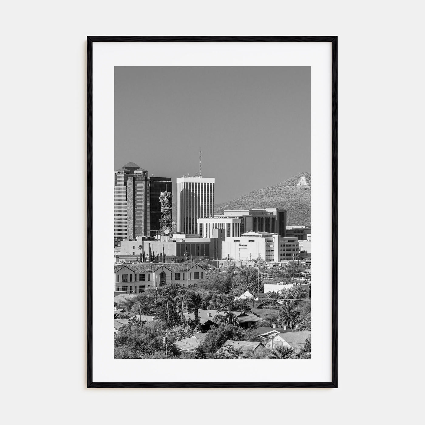 Tucson Photo B&W Poster