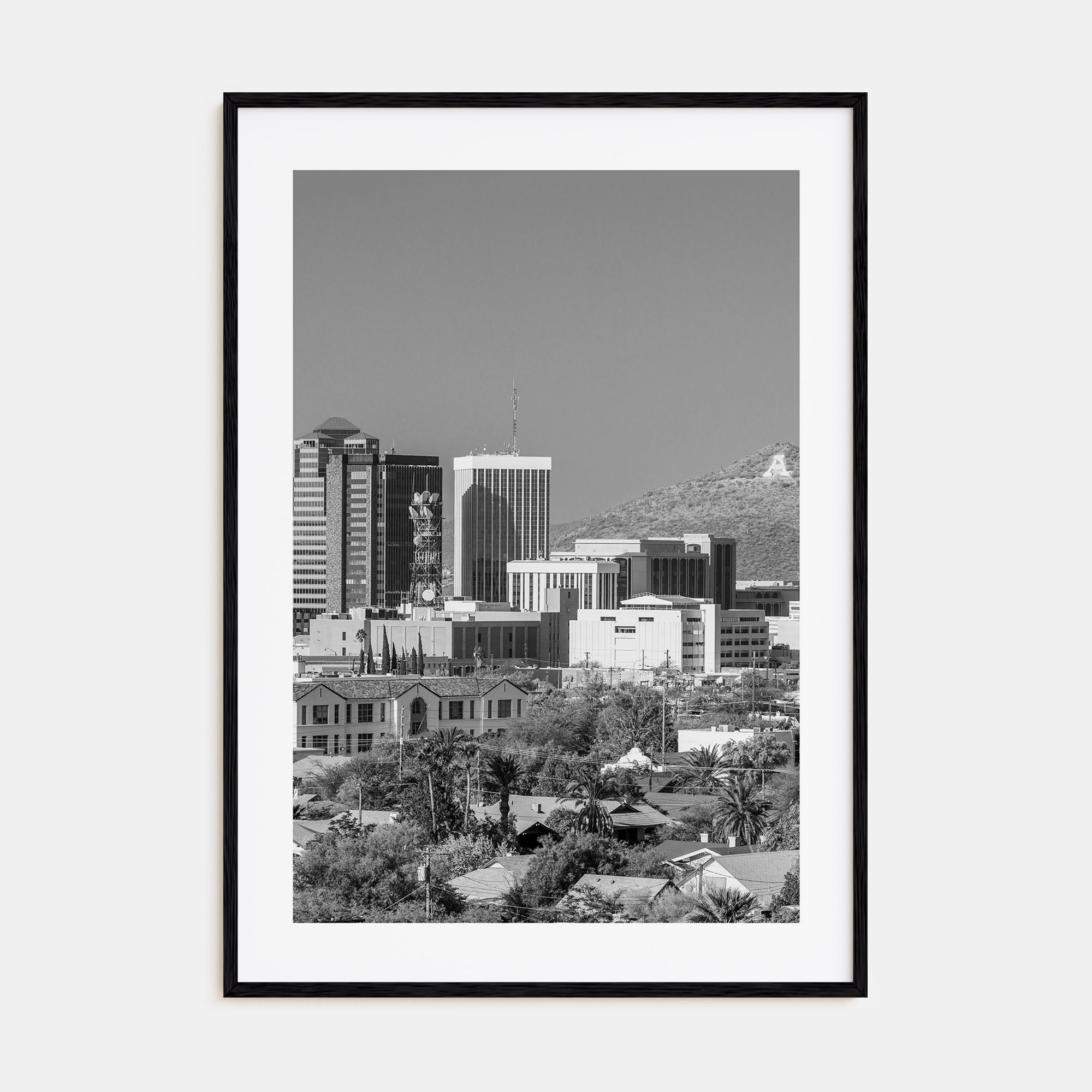 Tucson Photo B&W Poster