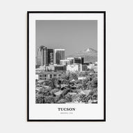 Tucson Portrait B&W No 2 Poster