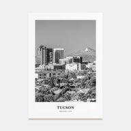 Tucson Portrait B&W No 2 Poster