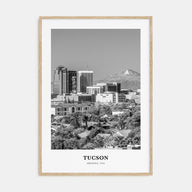 Tucson Portrait B&W No 2 Poster