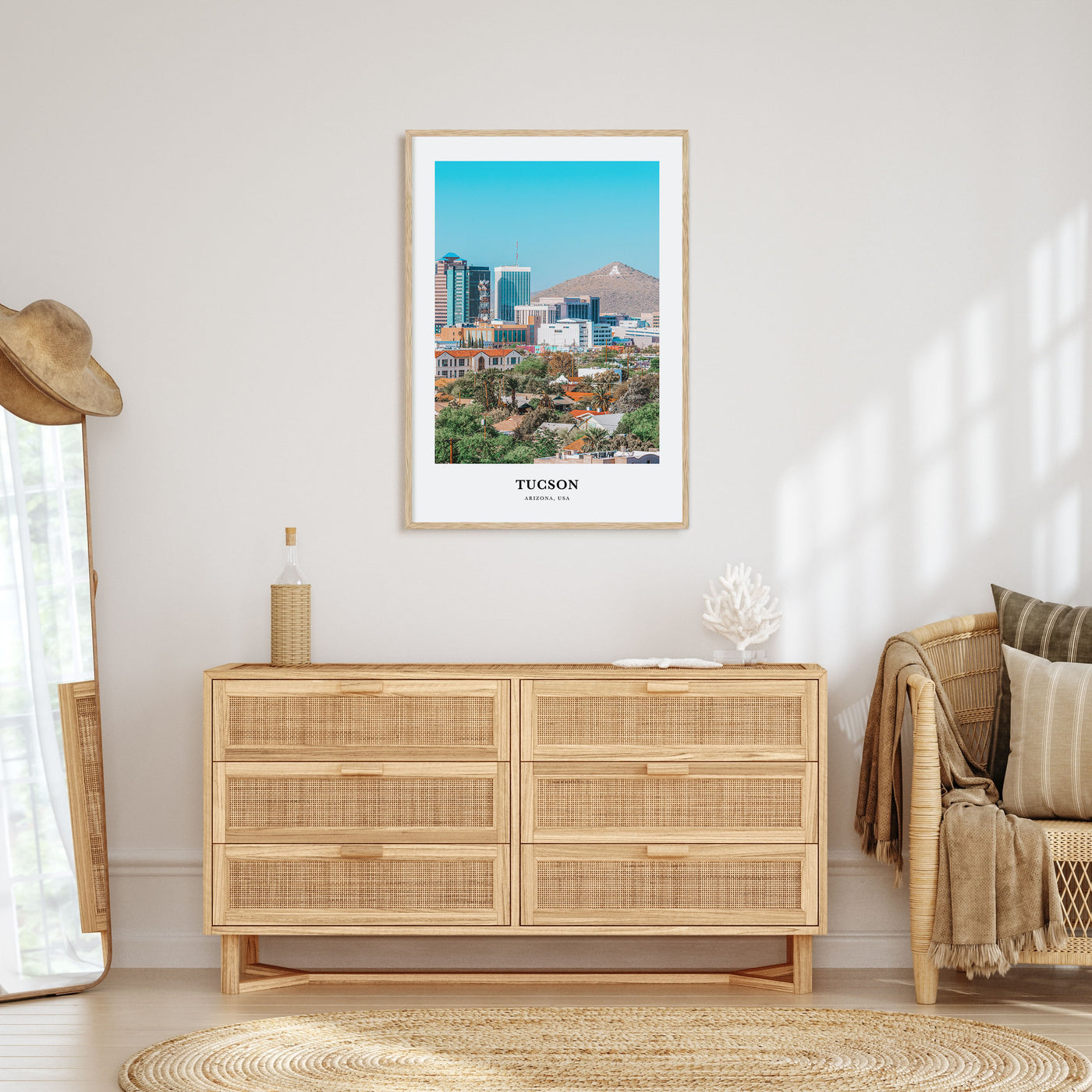 Tucson Portrait Color No 2 Poster