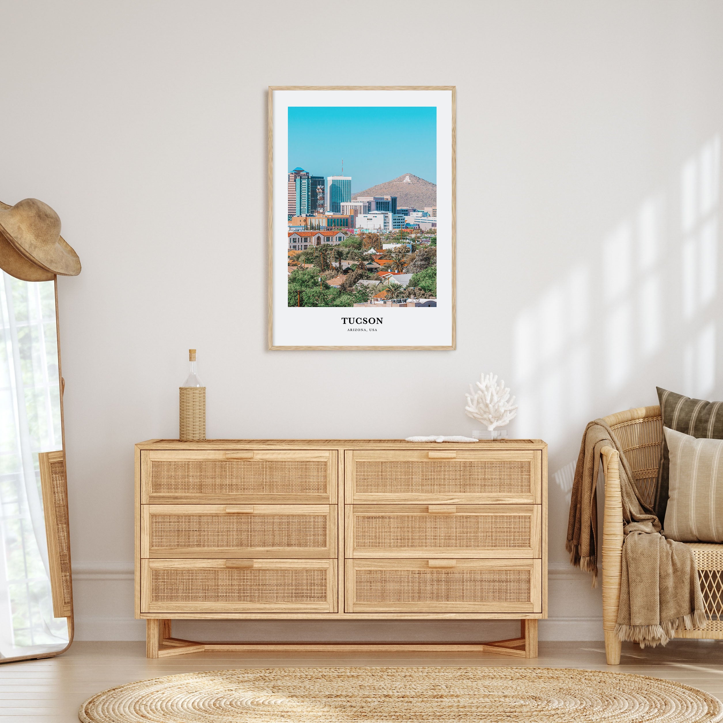 Tucson Portrait Color No 2 Poster