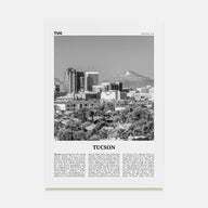 Tucson Travel B&W No 1 Poster