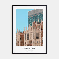 Tudor City Portrait Color Poster