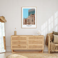 Tudor City Portrait Color Poster