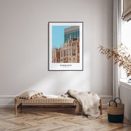Tudor City Portrait Color Poster