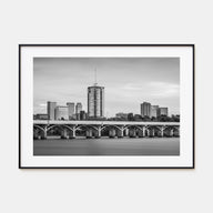 Tulsa Landscape B&W Poster