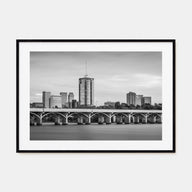 Tulsa Landscape B&W Poster