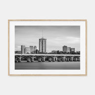 Tulsa Landscape B&W Poster