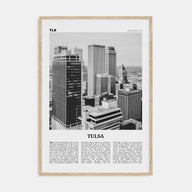 Tulsa Travel B&W Poster