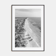 Tulum Photo B&W Poster