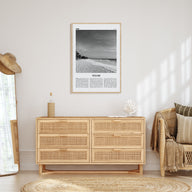 Tulum Travel B&W No 1 Poster