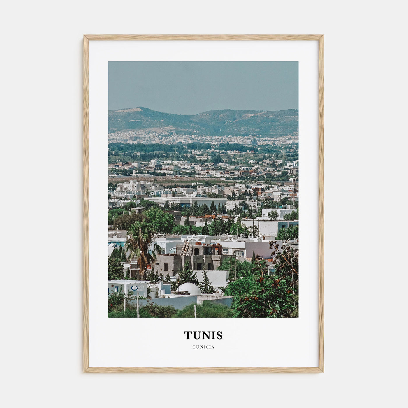 Tunis Portrait Color Poster
