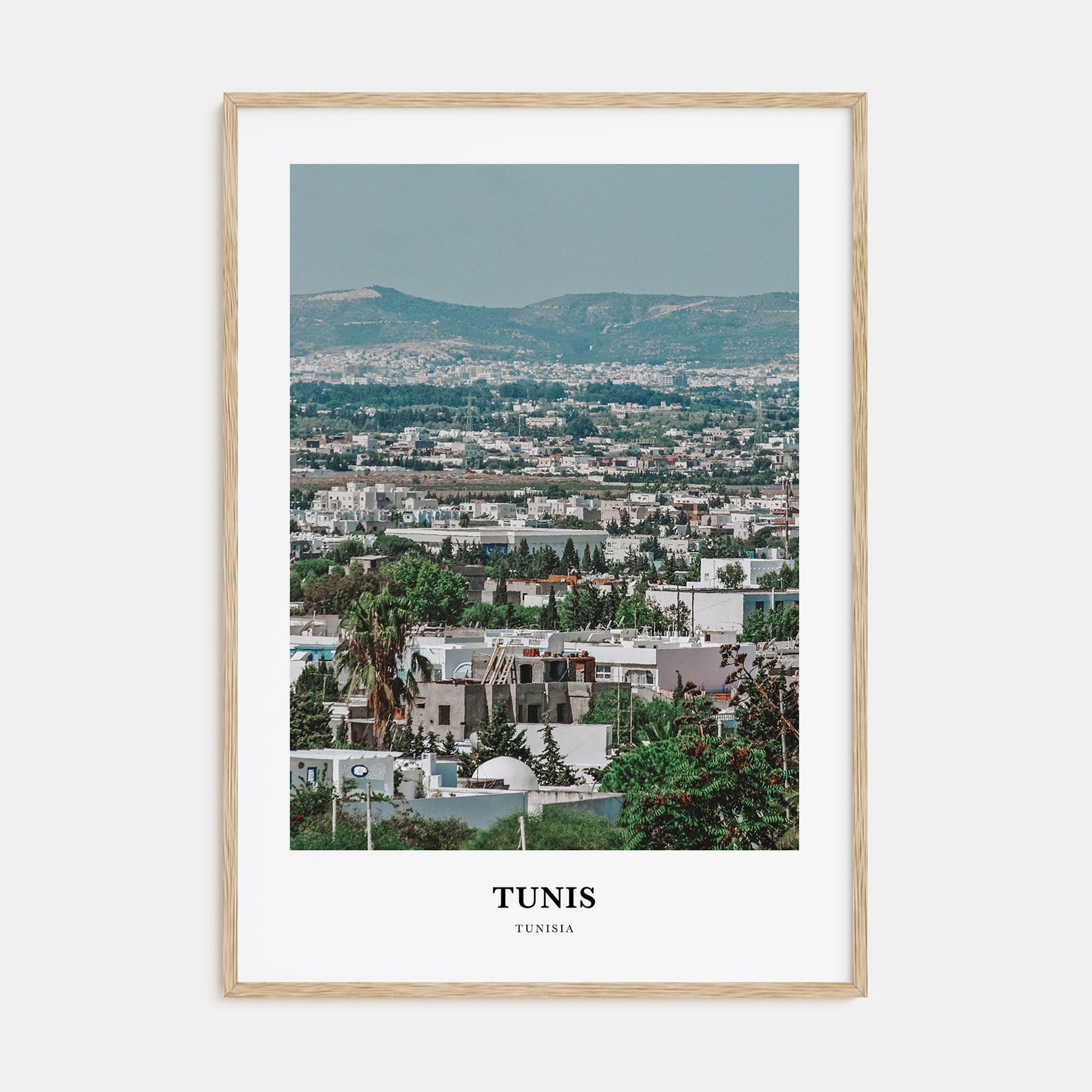 Tunis Portrait Color Poster