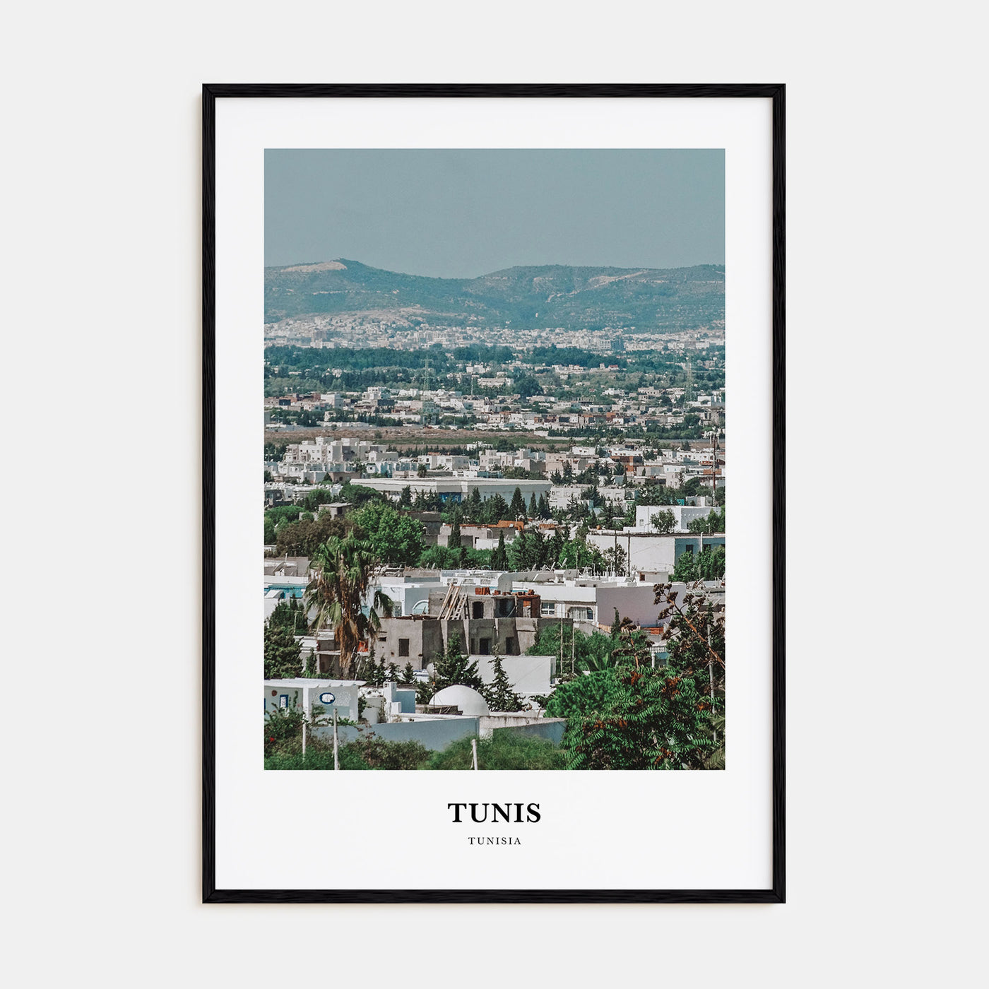 Tunis Portrait Color Poster