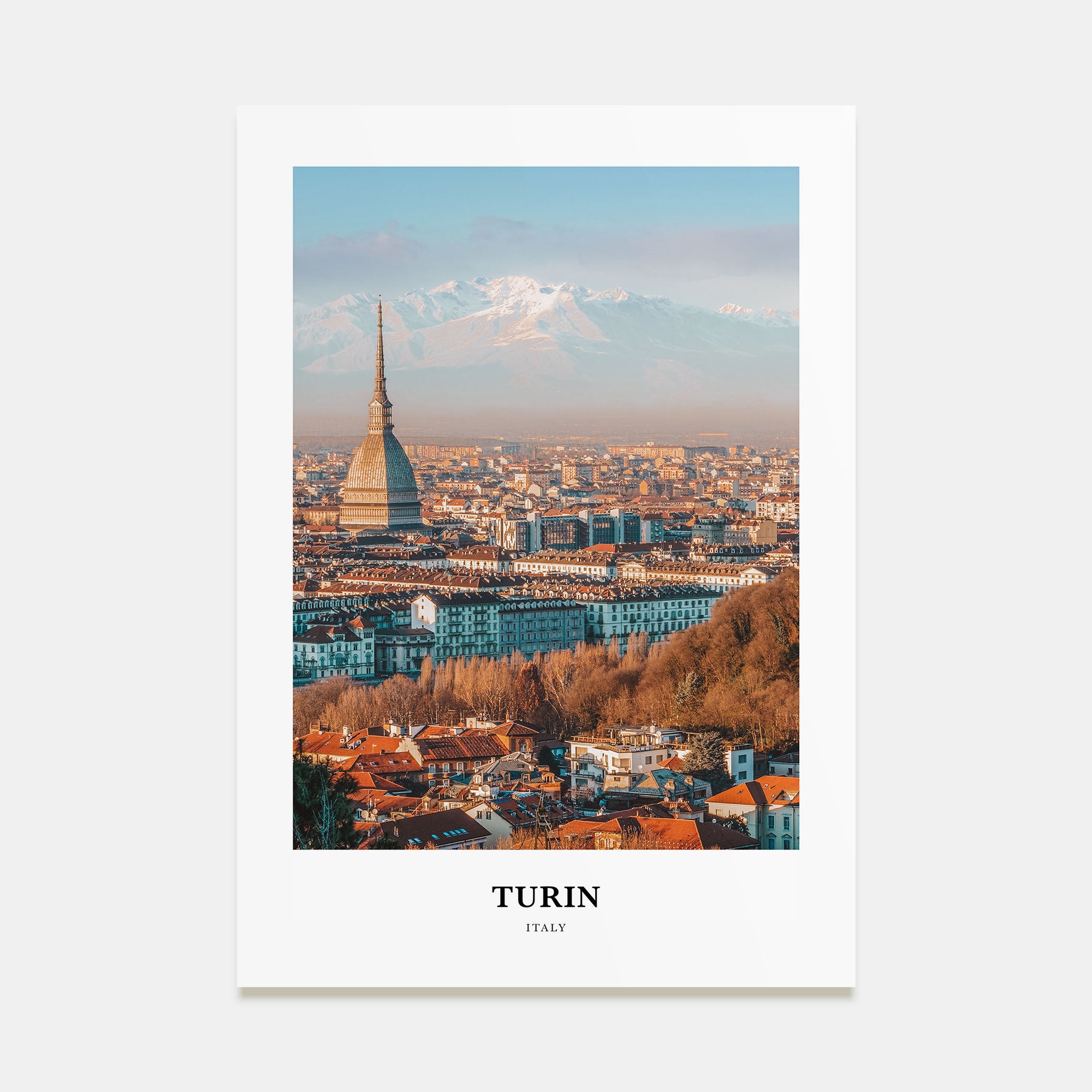 Turin Portrait Color Poster