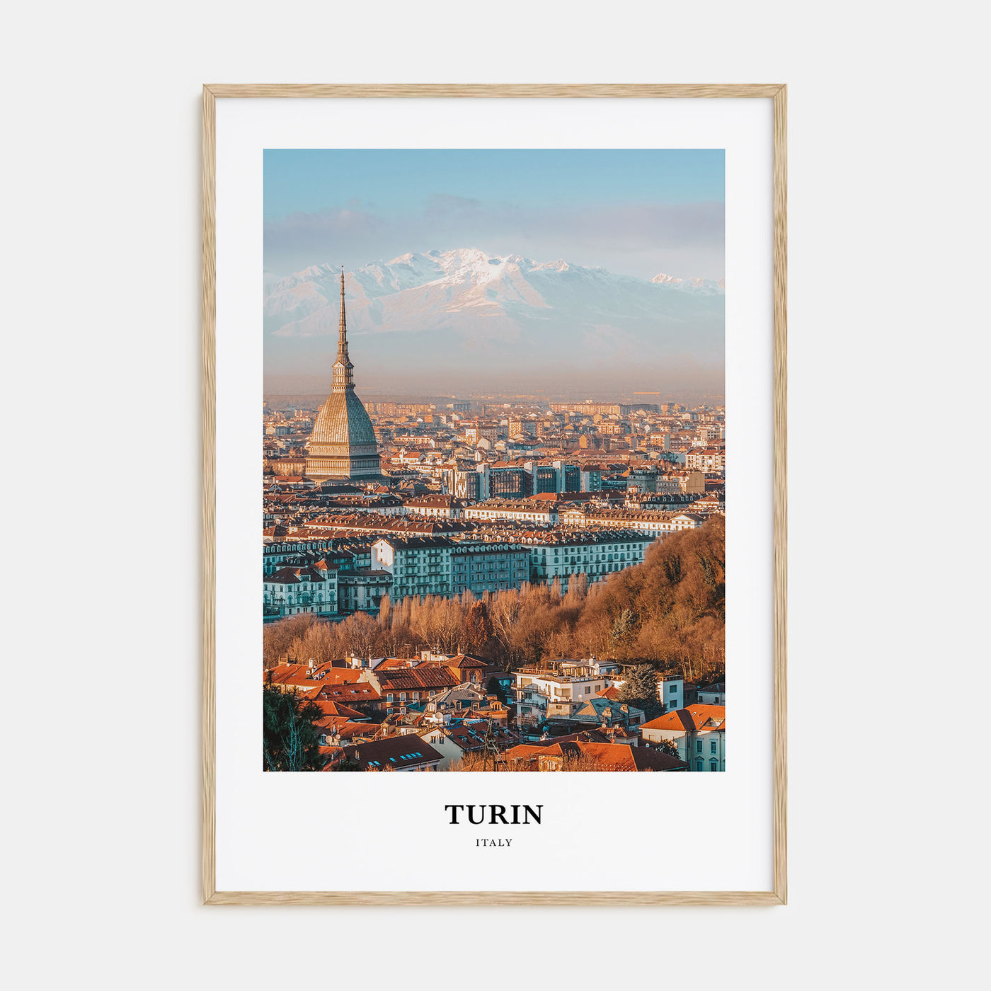 Turin Portrait Color Poster
