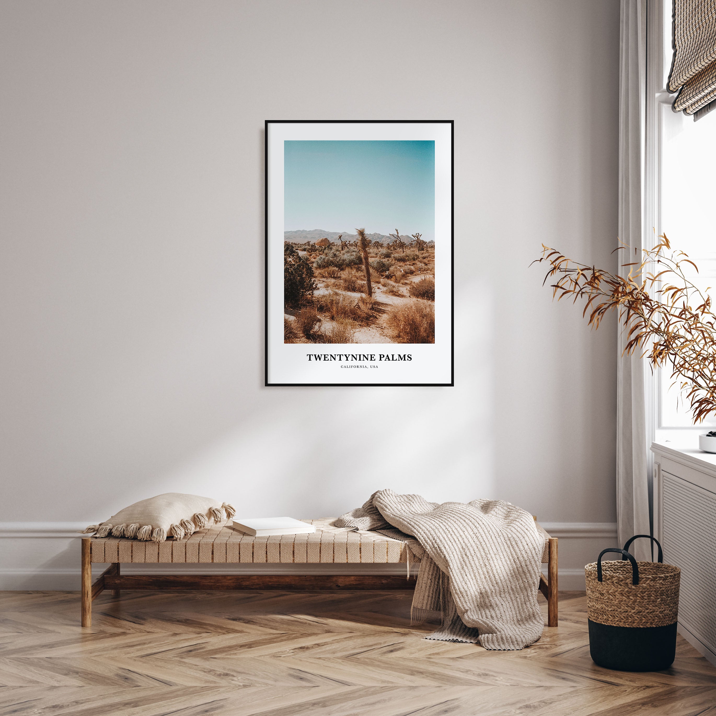 Twentynine Palms Portrait Color Poster