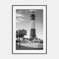 Tybee Island Photo B&W Poster