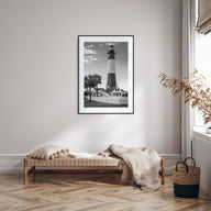 Tybee Island Photo B&W Poster