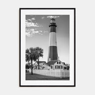 Tybee Island Photo B&W Poster