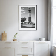 Tybee Island Photo B&W Poster