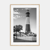 Tybee Island Photo B&W Poster