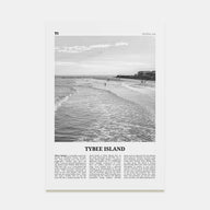 Tybee Island Travel B&W Poster