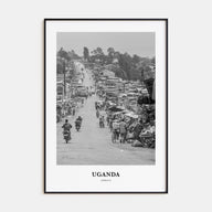 Uganda Portrait B&W Poster