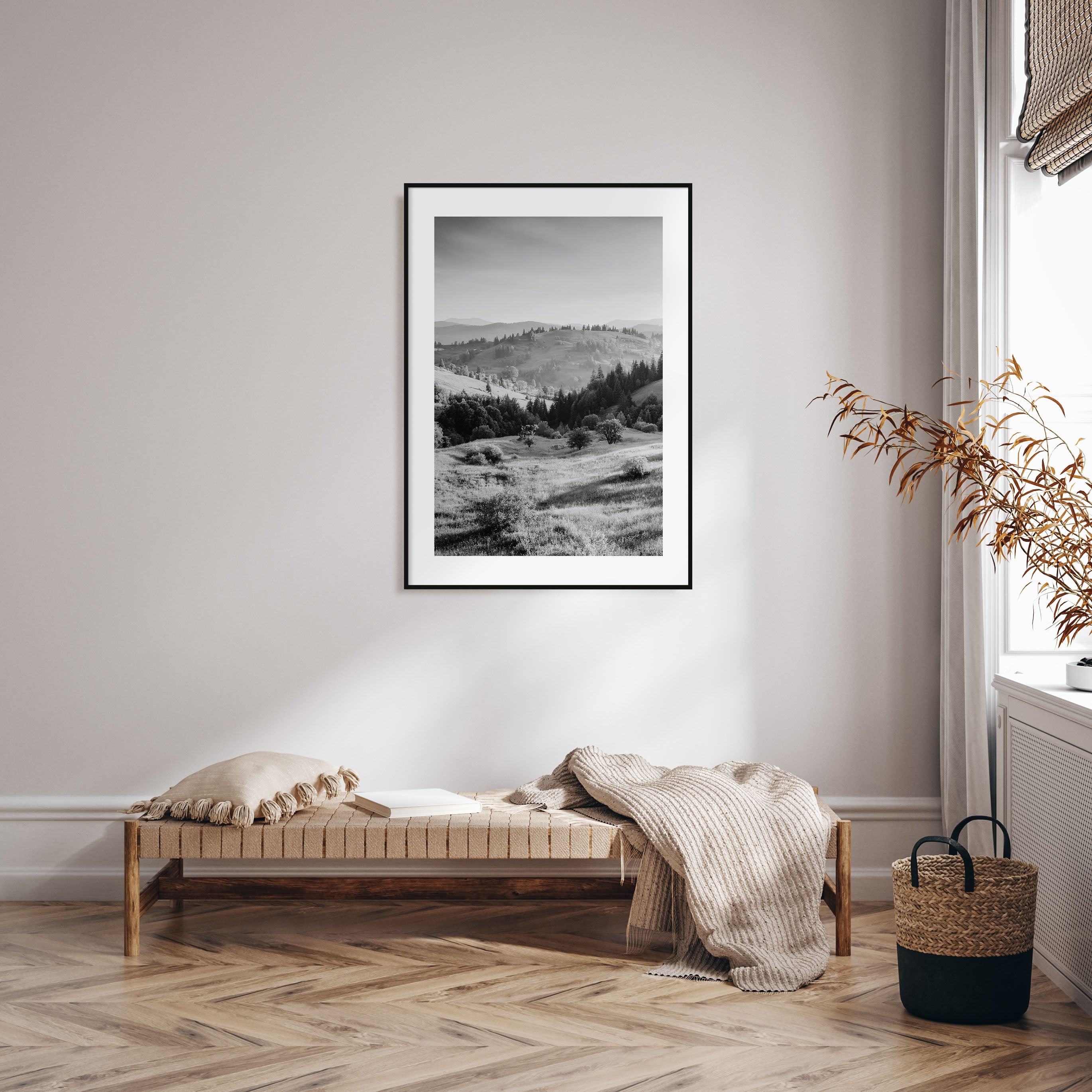 Ukraine Photo B&W Poster