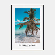 United States Virgin Islands Portrait Color Poster