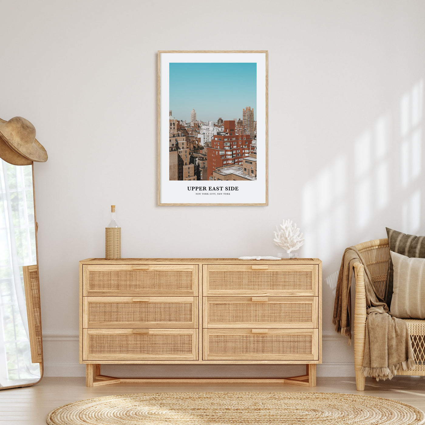Upper East Side Portrait Color Poster