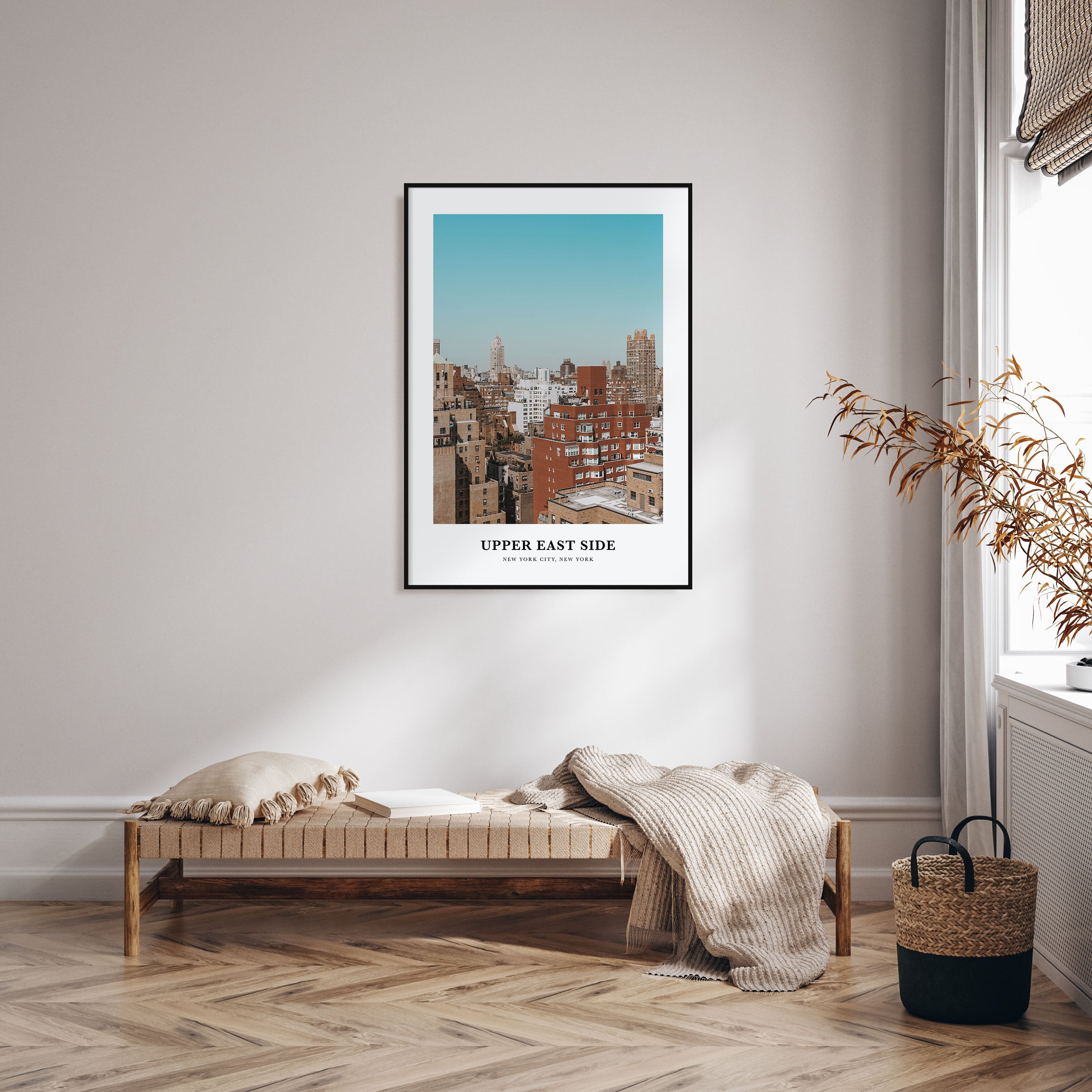 Upper East Side Portrait Color Poster