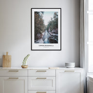 Upper Peninsula Portrait Color Poster