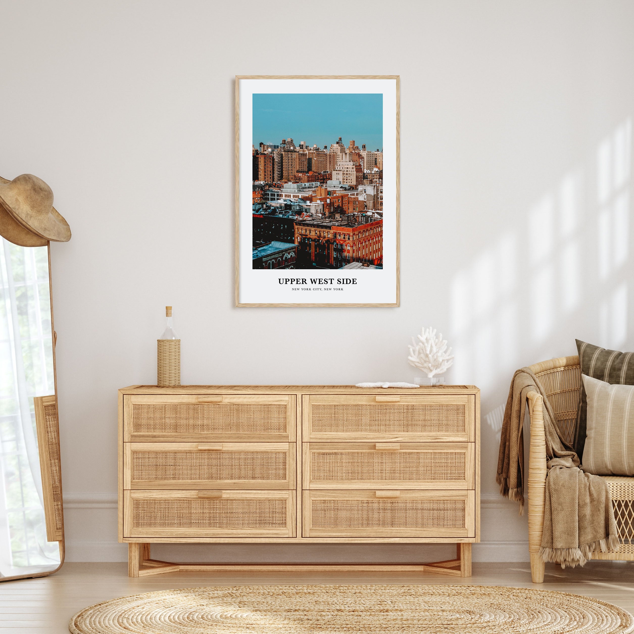 Upper West Side Portrait Color Poster