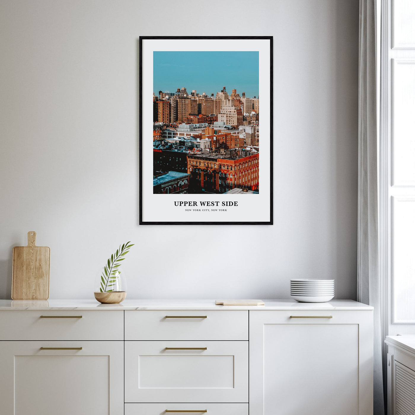 Upper West Side Portrait Color Poster