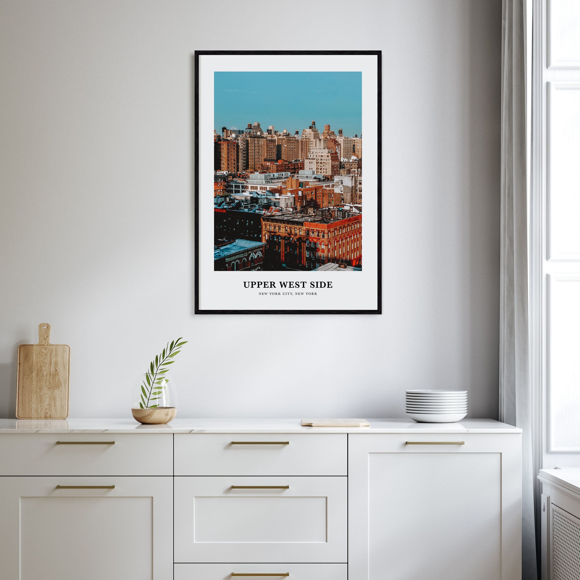 Upper West Side Portrait Color Poster