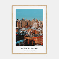 Upper West Side Portrait Color Poster