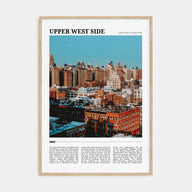 Upper West Side Travel Color Poster