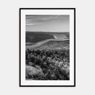 Upstate New York Photo B&W Poster