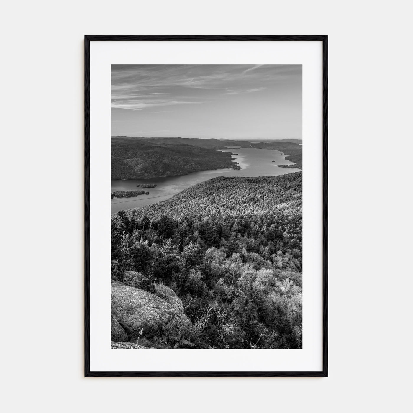 Upstate New York Photo B&W Poster