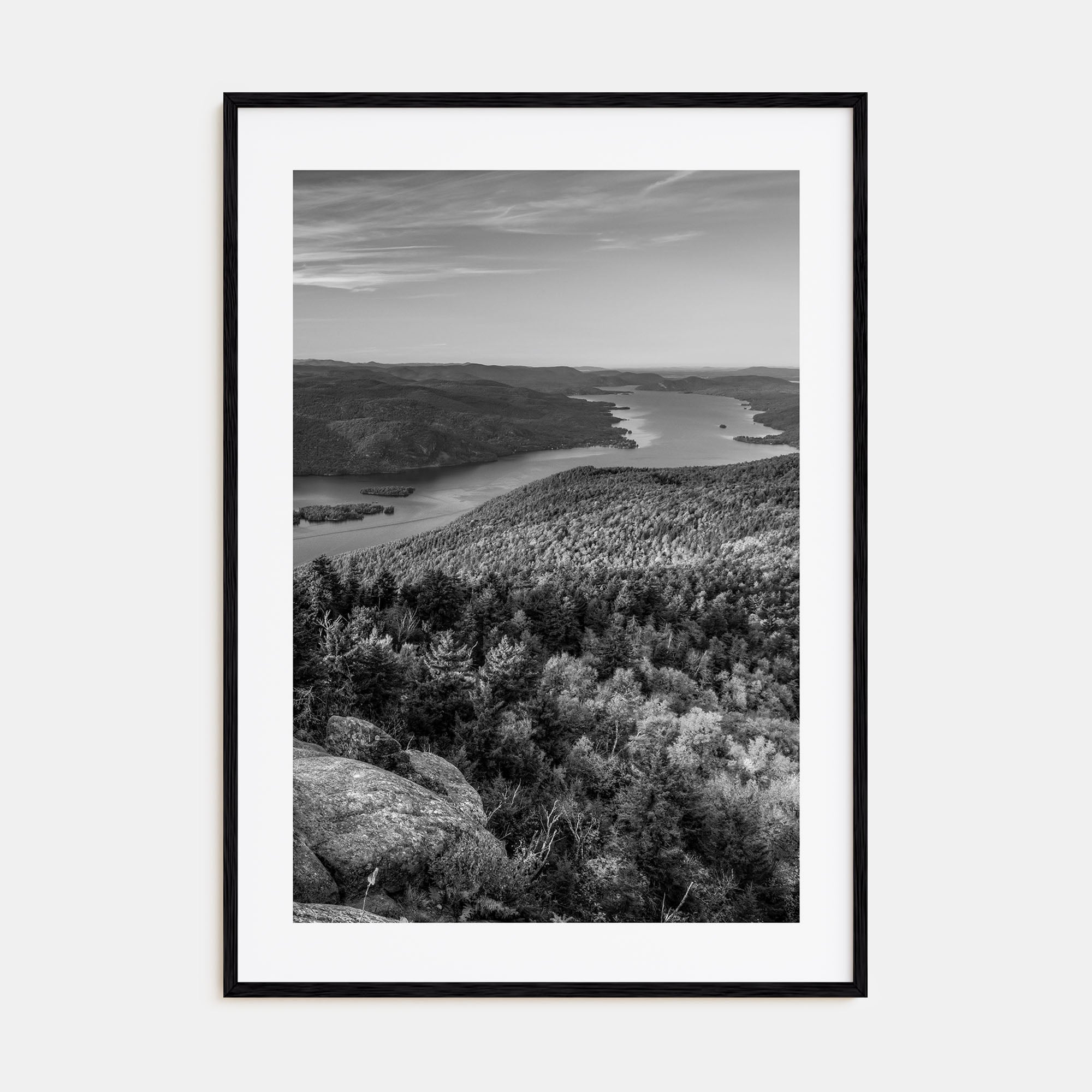 Upstate New York Photo B&W Poster